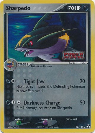 Sharpedo - 38/108 - Uncommon - Reverse Holo available at 401 Games Canada