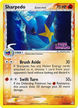 Sharpedo - 53/110 - Uncommon - Reverse Holo available at 401 Games Canada