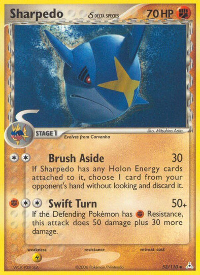 Sharpedo - 53/110 - Uncommon available at 401 Games Canada