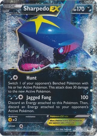 Sharpedo EX - 91/160 - Ultra Rare available at 401 Games Canada