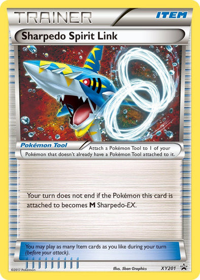 Sharpedo Spirit Link - XY201 - Promo available at 401 Games Canada