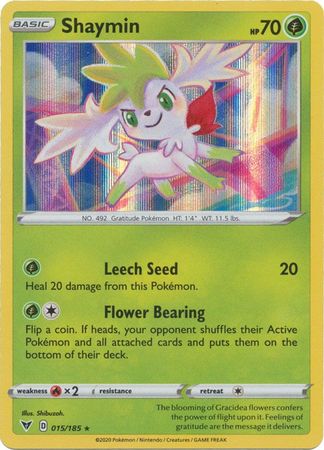 Shaymin - 015/185 - Holo Rare available at 401 Games Canada