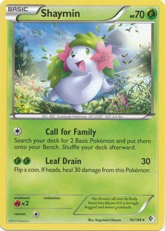 Shaymin - 10/149 - Rare available at 401 Games Canada