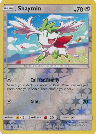 Shaymin - 111/156 - Rare - Reverse Holo available at 401 Games Canada