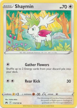 Shaymin - 115/159 - Uncommon available at 401 Games Canada