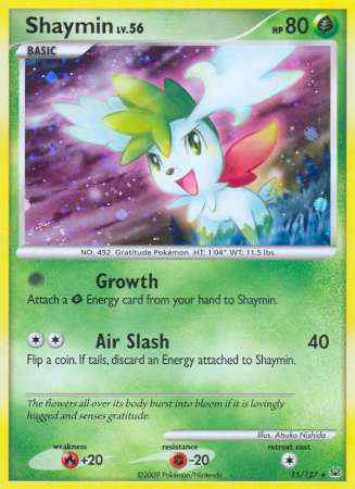 Shaymin - 15/127 - Holo Rare available at 401 Games Canada