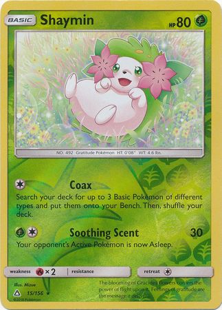 Shaymin - 15/156 - Holo Rare - Reverse Holo available at 401 Games Canada