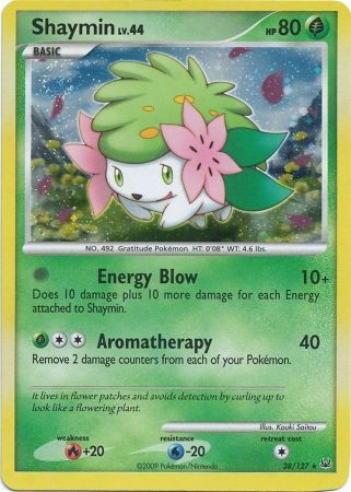 Shaymin - 38/127 - Holo Rare - Theme Deck Exclusive available at 401 Games Canada