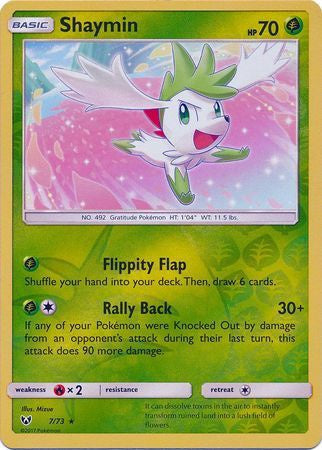 Shaymin - 7/73 - Holo Rare - Reverse Holo available at 401 Games Canada