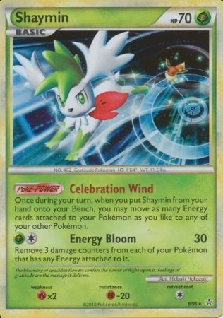 Shaymin - 8/95 - Holo Rare available at 401 Games Canada