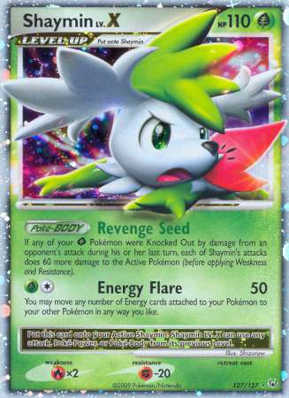 Shaymin LV.X - 127/127 - Ultra Rare available at 401 Games Canada