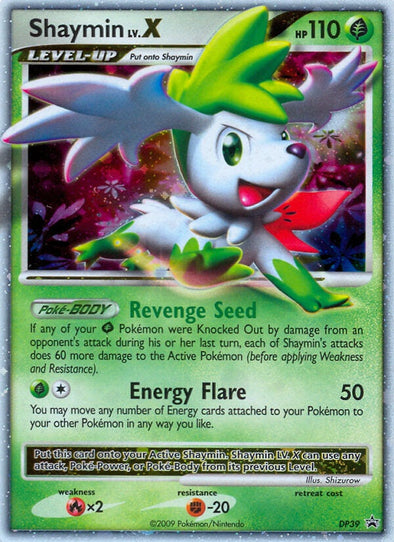 Shaymin LV.X - DP39 - Ultra Rare available at 401 Games Canada