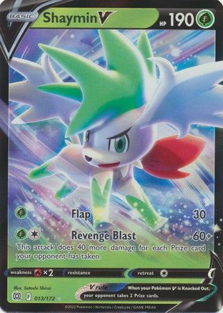 Shaymin V - 013/172 - Ultra Rare available at 401 Games Canada
