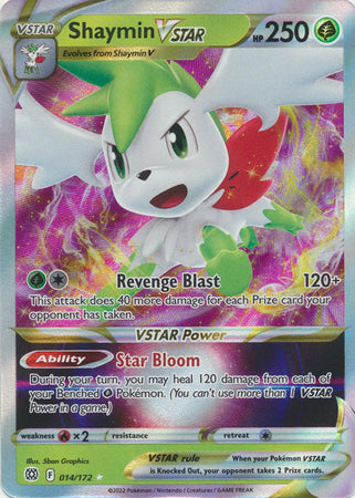 Shaymin VSTAR - 014/172 - Ultra Rare available at 401 Games Canada