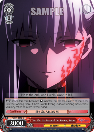 She Who Has Accepted the Shadow, Sakura (U) available at 401 Games Canada