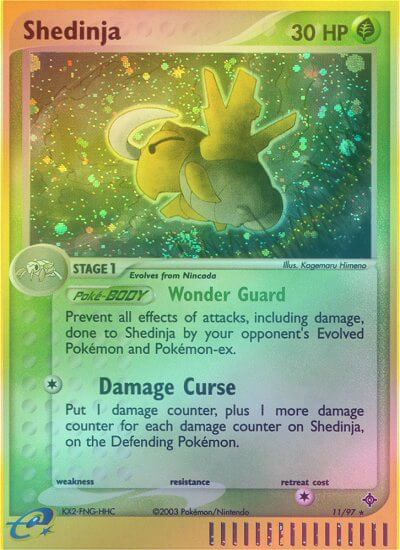 Shedinja - 11/97 - Holo Rare - Reverse Holo available at 401 Games Canada
