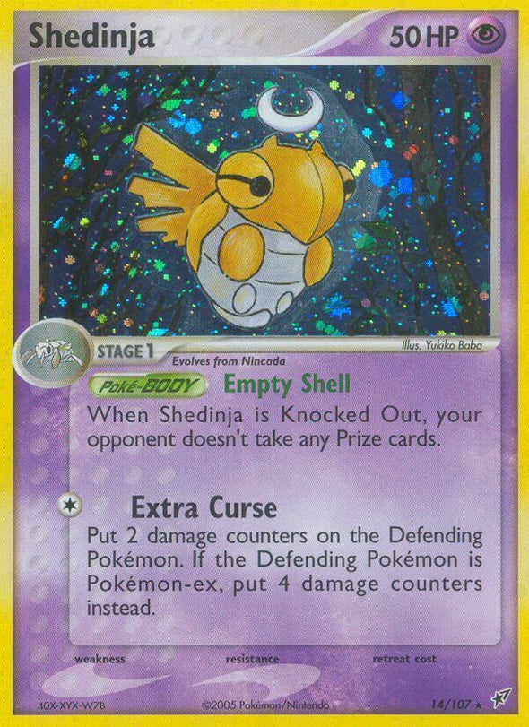 Shedinja - 14/107 - Holo Rare available at 401 Games Canada