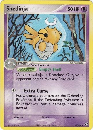 Shedinja - 14/107 - Rare - Theme Deck Exclusive available at 401 Games Canada