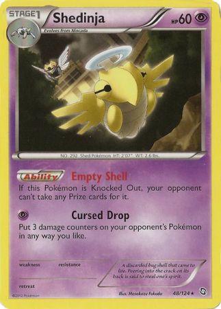 Shedinja - 48/124 - Rare available at 401 Games Canada