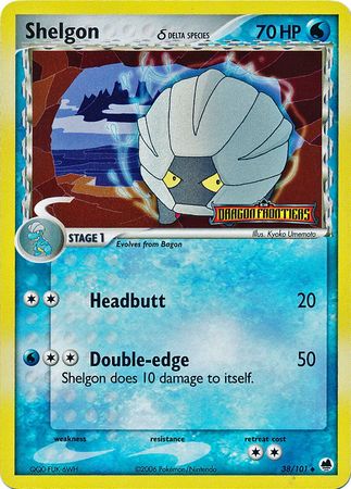 Shelgon - 38/101 - Uncommon - Reverse Holo available at 401 Games Canada