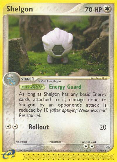 Shelgon - 41/97 - Uncommon available at 401 Games Canada