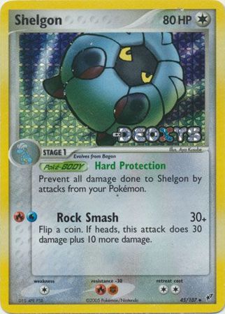 Shelgon - 45/107 - Uncommon - Reverse Holo available at 401 Games Canada