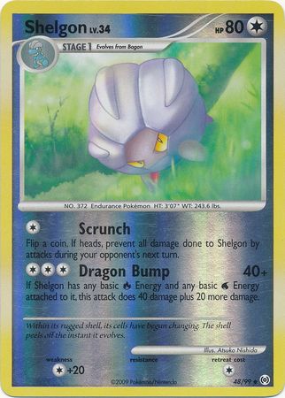 Shelgon - 48/99 - Uncommon - Reverse Holo available at 401 Games Canada