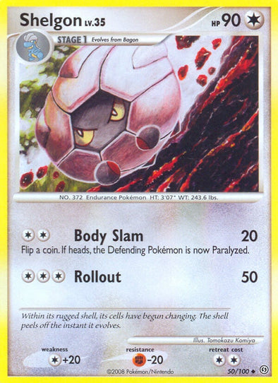 Shelgon - 50/100 - Uncommon available at 401 Games Canada