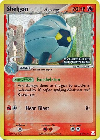 Shelgon - 54/113 - Uncommon - Reverse Holo available at 401 Games Canada