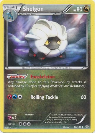 Shelgon - 56/108 - Uncommon available at 401 Games Canada