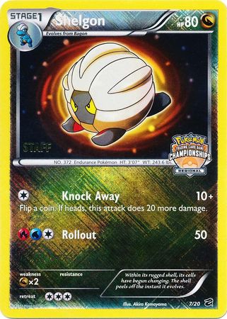 Shelgon - 7/20 - Promo (Staff Regional Championships 2013-14) available at 401 Games Canada