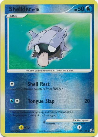 Shellder - 105/132 - Common - Reverse Holo available at 401 Games Canada