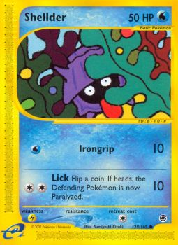 Shellder - 129/165 - Common available at 401 Games Canada