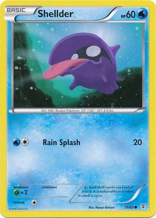 Shellder - 19/83 - Common available at 401 Games Canada