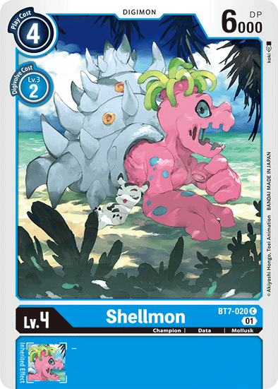 Shellmon - BT7-020 - Common available at 401 Games Canada