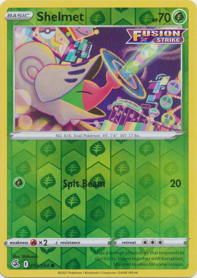 Shelmet - 013/264 - Common - Reverse Holo available at 401 Games Canada