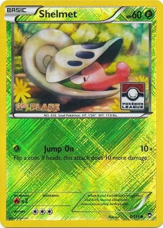 Shelmet - 8/111 - League Promo (3rd Place) available at 401 Games Canada