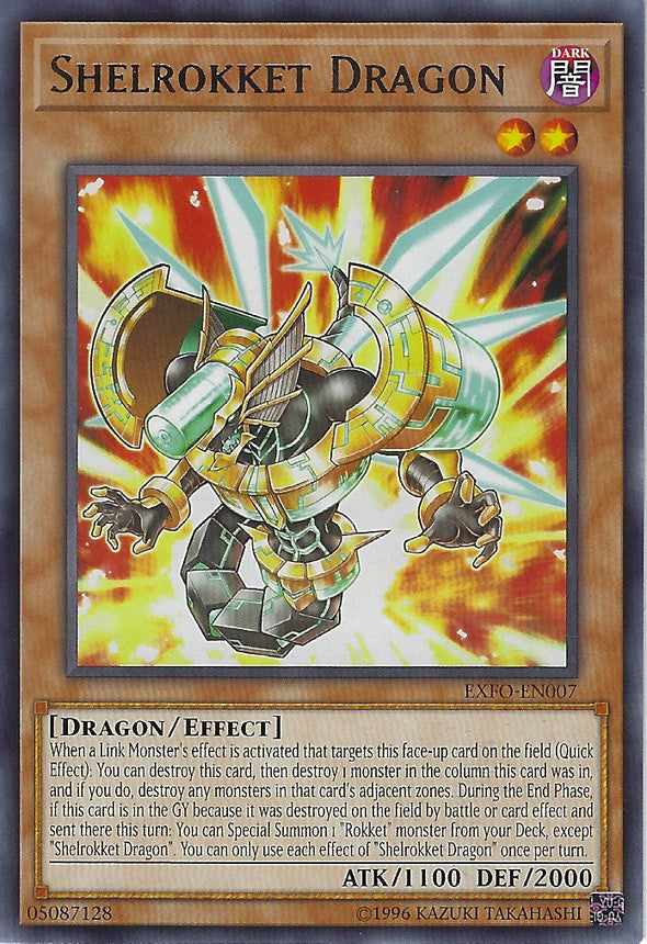 Shelrokket Dragon - EXFO-EN007 - Rare - Unlimited available at 401 Games Canada