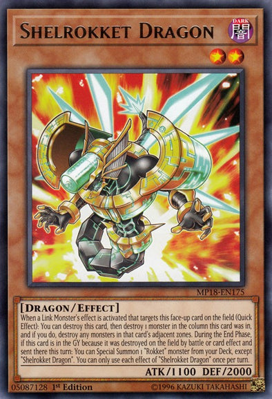 Shelrokket Dragon - MP18-EN175 - Rare - 1st Edition available at 401 Games Canada