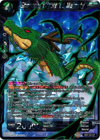 Shenron, Figure of Majesty - SD7-04 - Starter Rare (Foil) available at 401 Games Canada