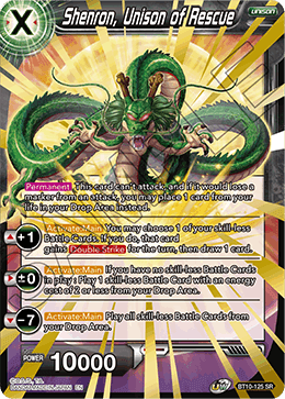 Shenron, Unison of Rescue - BT10-125 - Super Rare (Reprint) available at 401 Games Canada