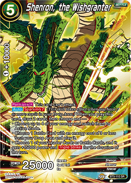 Shenron, the Wishgranter - BT5-110 - Super Rare available at 401 Games Canada