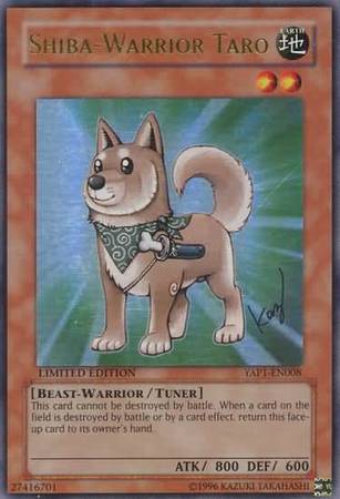 Shiba-Warrior Taro - YAP1-EN008 - Ultra Rare - Limited Edition available at 401 Games Canada