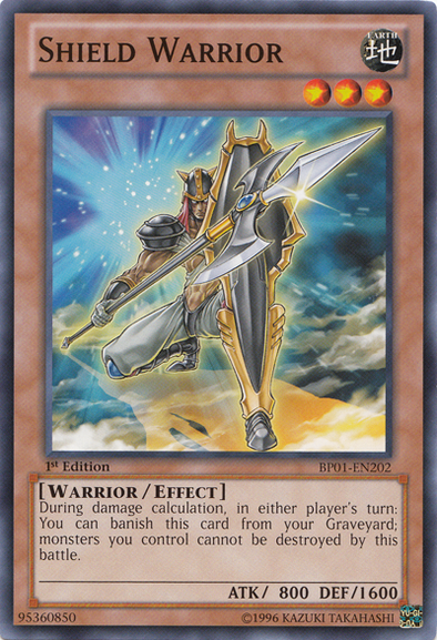 Shield Warrior - BP01-EN202 - Common - 1st Edition available at 401 Games Canada