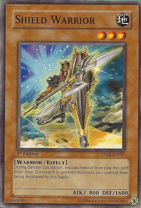 Shield Warrior - DP08-EN007 - Common - 1st Edition available at 401 Games Canada