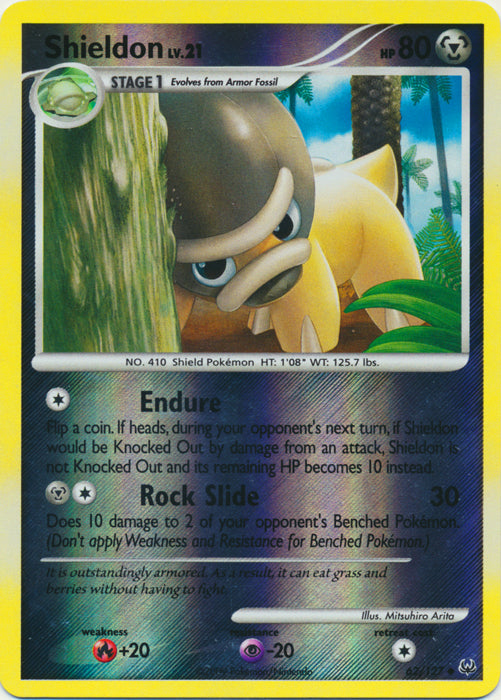 Shieldon - 62/127 - Uncommon - Reverse Holo available at 401 Games Canada