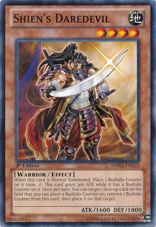 Shien's Daredevil - SDWA-EN020 - Common - 1st Edition available at 401 Games Canada