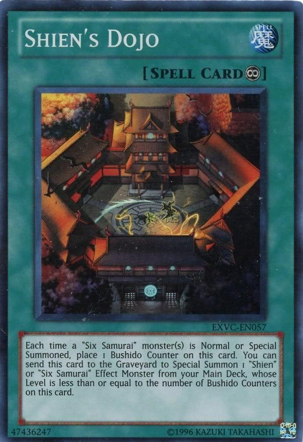 Shien's Dojo - EXVC-EN057 - Super Rare - Unlimited available at 401 Games Canada