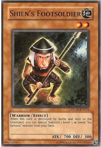 Shien's Footsoldier - STON-EN014 - Common - Unlimited available at 401 Games Canada