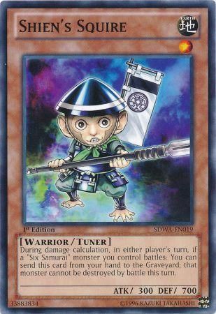 Shien's Squire - SDWA-EN019 - Common - 1st Edition available at 401 Games Canada